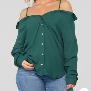 Fashion nova off shoulder top